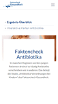 Mobile Screenshot of antibiotika.faktencheck-gesundheit.de