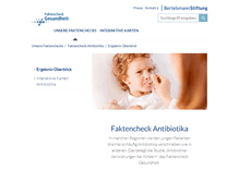 Tablet Screenshot of antibiotika.faktencheck-gesundheit.de